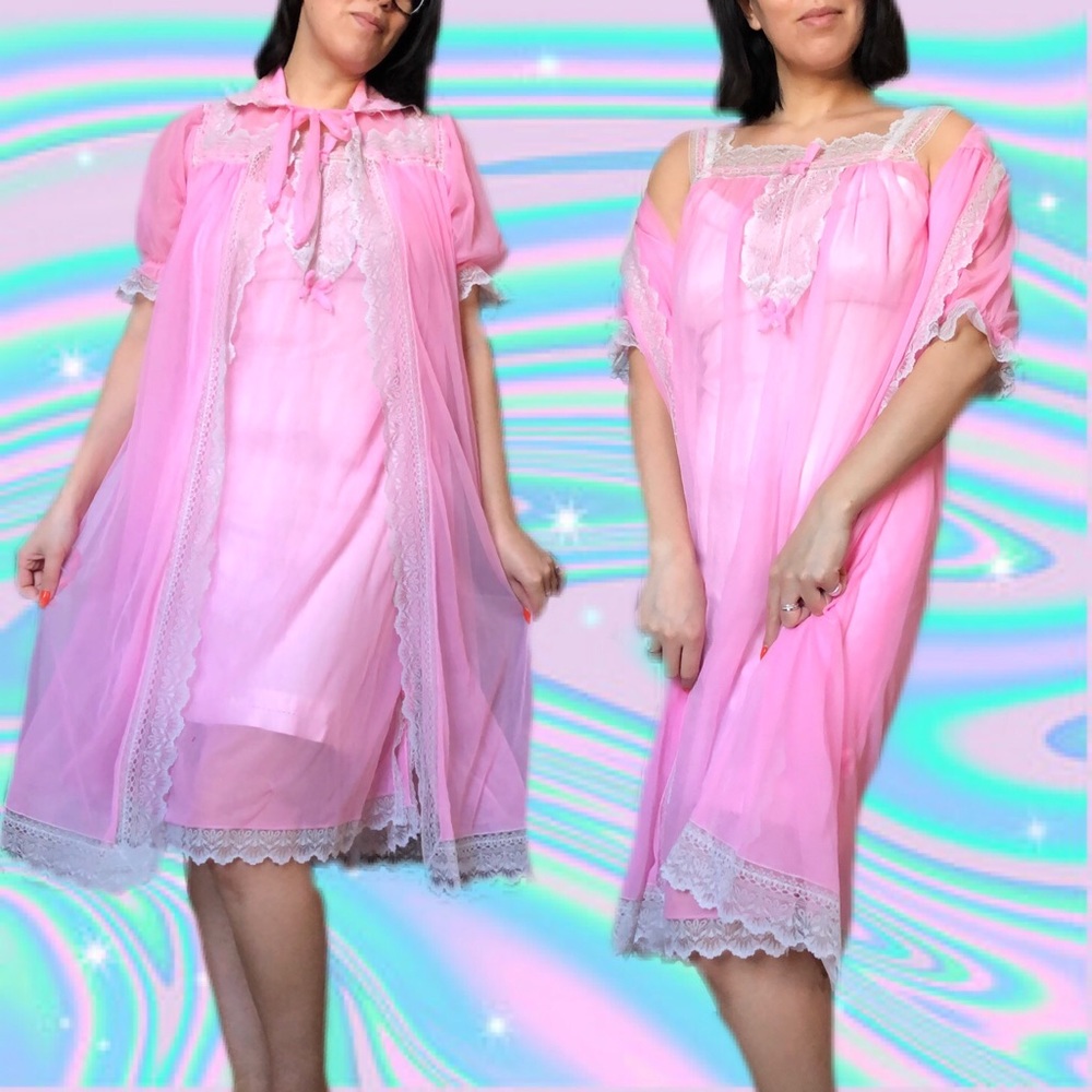 1960’s Peignoir Set